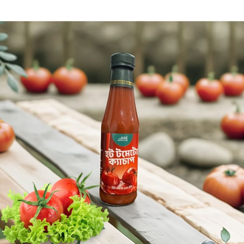 Hot Tomato Ketchup 350 gm 3