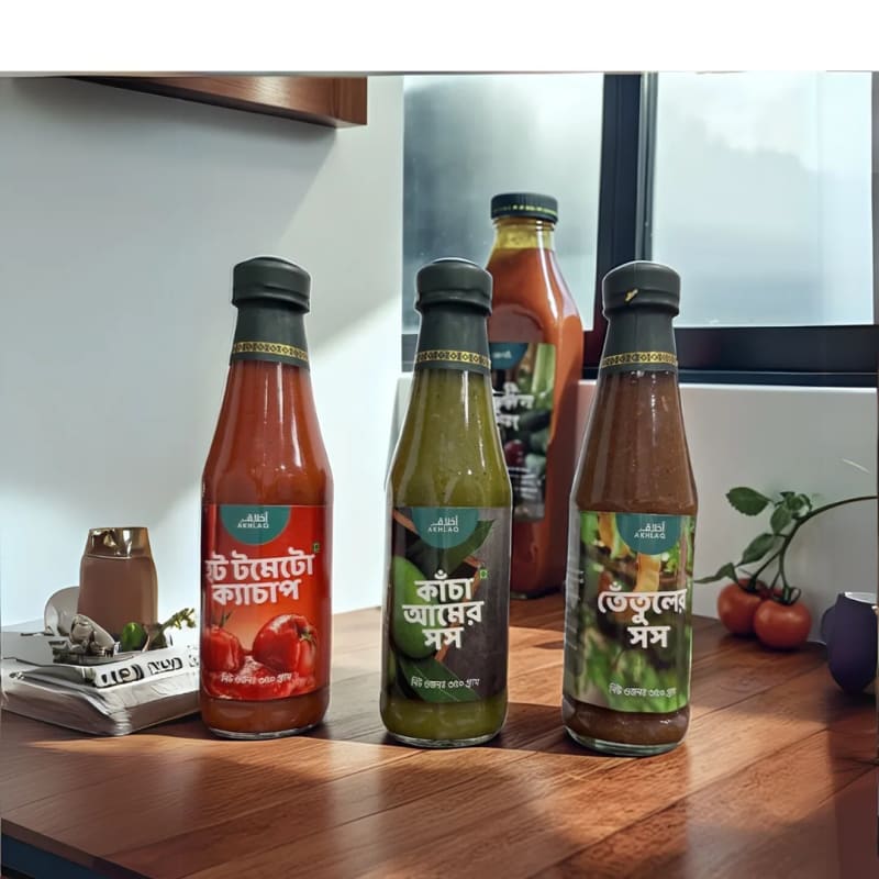 Sauce Combo – Tetul, Green Mango, Tomato