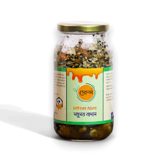 Honey with Nuts- মধুময় বাদাম