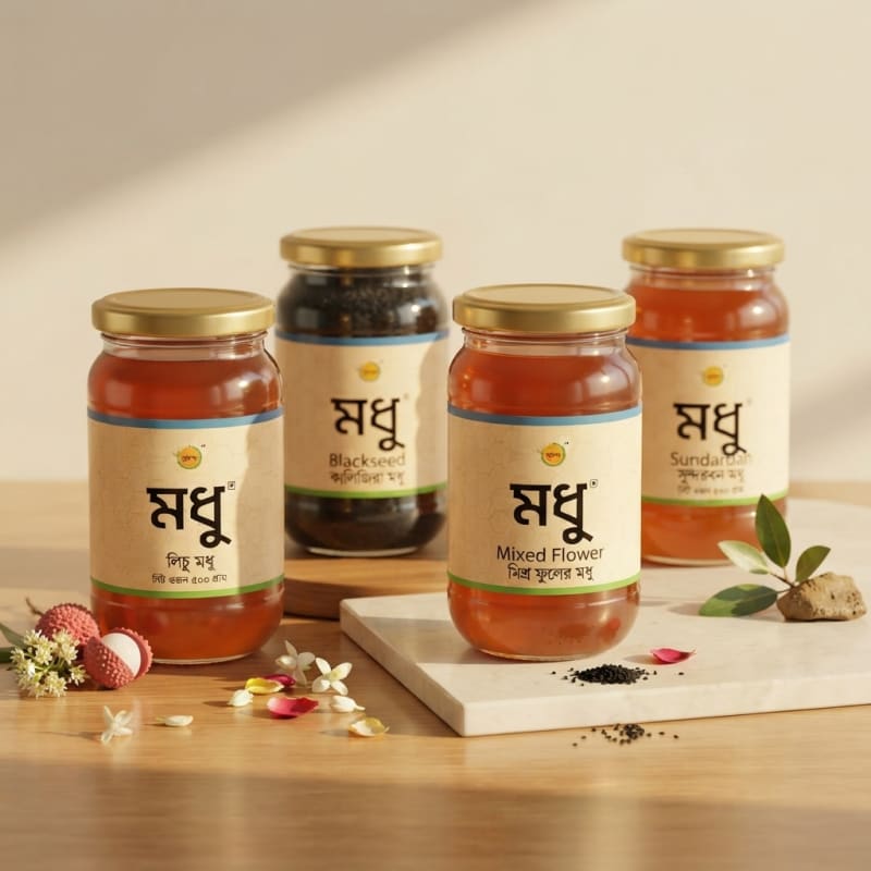 4 Honey Combo Pack 4x250g
